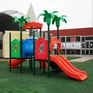 Large Outdoor Slides for Kindergartens, Slides for Parks and Residential Areas, Children's Swing Sets and Plastic Climbing Sets thumbnail-1