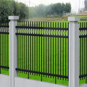 Galvanized Steel Wrought Iron Fence Panels for Garden Decoration and Safety thumbnail-5
