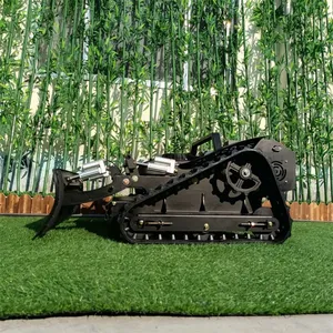 EPA Gasoline Powered Engine Electric Motor Driven Remote Control Lawn Mower thumbnail-1