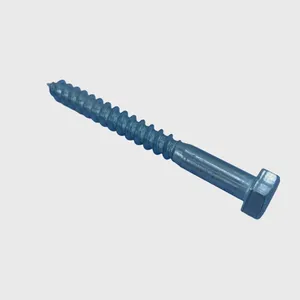 Zinc Finished DIN 571 Wood Fastener Hex Head Bolt thumbnail-2