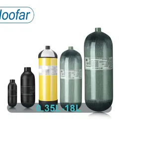 EN12245,CE CERTIFICATE HIGH PRESSURE CARBON FIBER CYLINDER WITH WIDELY USEAGE thumbnail-1