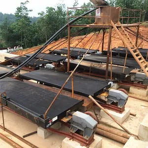 High Efficiency Gold Mining 6S Shaking Gravity Separator Table Machine for Gold Washing Plant thumbnail-5