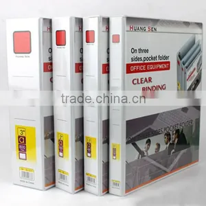 A4 White Board Plastic Ring Binder for Office thumbnail-3