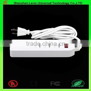 CE Cheap Extension Power Plug 6 Gang Multi USA Extension Socket USB thumbnail-1