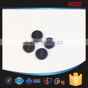 MDL55 Waterproof PPS RFID Washable Laundry Tag, RFID Coin Tag,RFID Disk Tag 25mm thumbnail-5