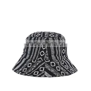 Wholesale Custom Cool Pattern Mens Bucket Hat thumbnail-5