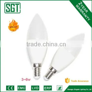 Candle Led Lamp Bulb Lights SMD RC DRIVER thumbnail-1
