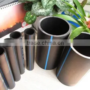 HDPE/ PE Water Supply Pipe , Customized Processing of Plastic Parts thumbnail-1