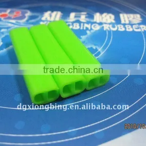 Green Double Lumen Silicone Tubing thumbnail-1