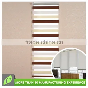 2016 Fastest Selling Natural Look Custom Window Blind, Zebra Blind thumbnail-1