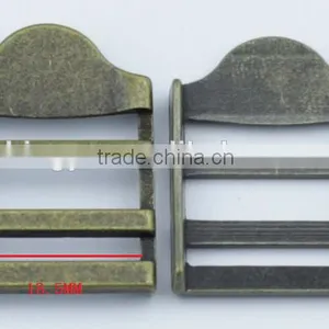 2 Pillar Sedex Audited Factory Zinc Alloy Metal Adjustable Buckles for School Bag thumbnail-3