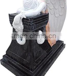Carved Weeping Angel Monuments Headstones thumbnail-1