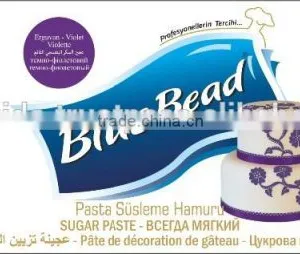 Blue Bead (Violet) Sugar Paste & Fondant For Pastry Decoration thumbnail-5