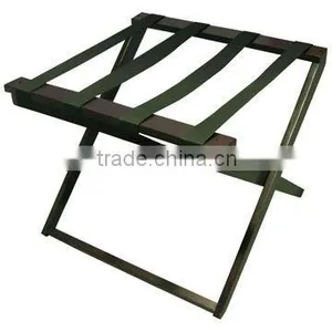 Foldable and Stable Wooden Luggage Rack thumbnail-1