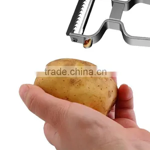 S/S Hot Sale Kitchen Tools Stainless Steel Manual Fruit&vegetable Grater thumbnail-2