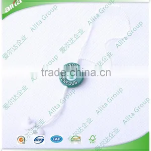 Custom Plastic Embossing Seal Tag for Garment thumbnail-1