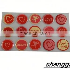 Round Transparent Stickers thumbnail-1
