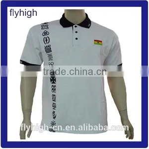 Silk Scream Printing Short Sleeve POLO Men Shirts thumbnail-3