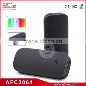 Promotion Wholesale ABS 100x46x25mm High Quality 4400mah Portable Power Bank Charger thumbnail-1