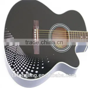 Black Professional Guitar (TL-0045) thumbnail-4