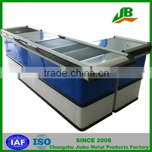 Cashier Counter With Conveyor Belt thumbnail-1