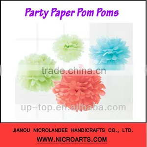 ***Best Sellers***tissue Paper Pom Pom Flowers Quality Choice thumbnail-1