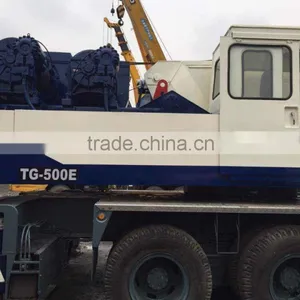 TADANO TG500E 50 Ton Used Wheel Crane Lifting Truck Crane thumbnail-6