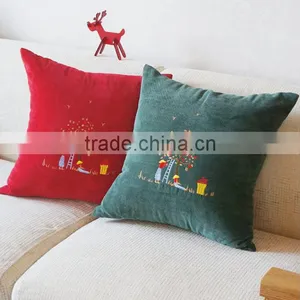 Multi Color Cushion Pillow, Corduroy Sofa Cushion Wholesale thumbnail-1