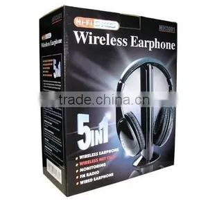 FM Headphone With Logo Built in fm Radio thumbnail-4