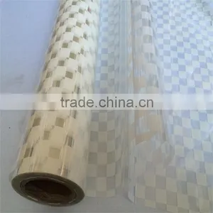 White Chessboard Pattern Self Adhesive Decorative Window Film thumbnail-4