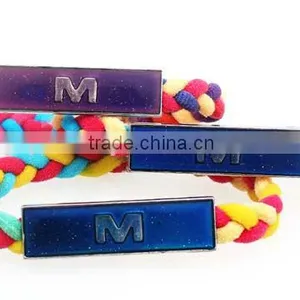 2016 Fashion Rope Bracelet Custom Multi Color Safe M Charm Bracelets thumbnail-4