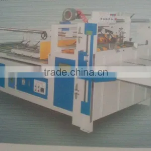 Time Saving and Econimic Carton Folder and Gluer Semi Automatic Machine thumbnail-1
