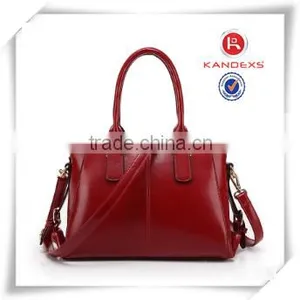 New Style Fashion Lady Leather Handbag Tote Bag thumbnail-1