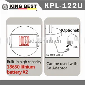 KING BEST Multifunction Rechargeable Desk Reading Lamp 180 Degree Rotation Emergency Light thumbnail-4