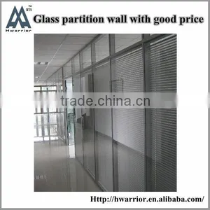 8MM Clear Tempered Glass Partition Wall thumbnail-1