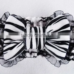 Fashion Leopard Print Microfiber Hair Headband With Elastic thumbnail-1