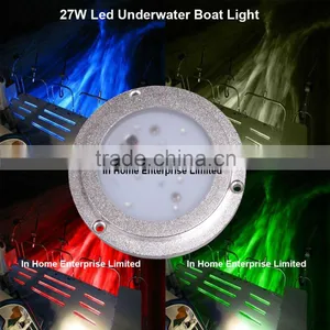 316 Stainless Steel Boat Trailer Lights 27W Blue Led Boat Lights Quality Choice thumbnail-1