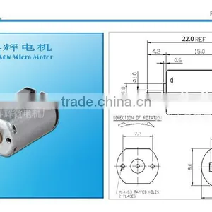 Powerful High Torque 12v dc Motor 6000RPM Mini Brush dc Motor Small 12v Micro dc Electric Motor thumbnail-2
