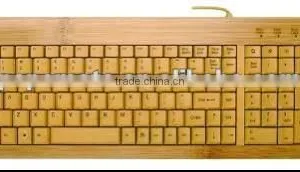 Wooden Wired Keyboard thumbnail-1