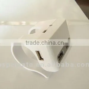 4 Port Usb Hub With Clip thumbnail-1