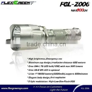 Rechargable 18650 Battery T6 LED Torch thumbnail-2