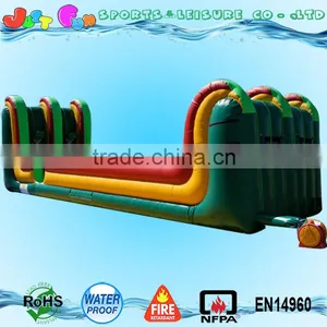 Commercial Two Lane Inflatable Bungee Run, Inflatable Sports Games, Inflatable Bungee Run for Sale thumbnail-3
