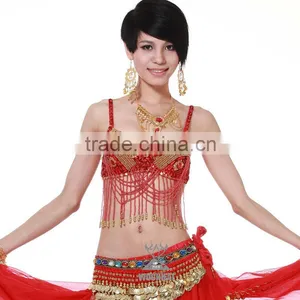 Sexy Belly Dance Costume Bra for Performance(SZ008) thumbnail-2