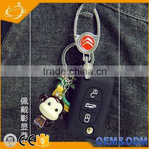 3 Button With Keychain Remote Car Key Shell Flip for Citroen Xsara C4 C5 C6 C8 Light Symbol Groove thumbnail-2