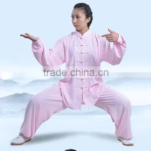 Custom Made Tai Chi Suits Cotton Silk Wu Shu Clothes Kung Fu Uniform Morning Exercise Martial Arts Performance Wear thumbnail-2
