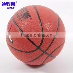 Can be Logo Printing PU Leather Basketballs Dark Red Color thumbnail-3