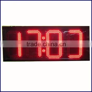 Wholesale Small LED Time and Temperature Signs, LED Clock Display, LED Time Display thumbnail-1