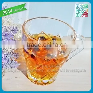 Embossed Clear Glass Cup Drinking Oem Moroccan Tea Glass Cup thumbnail-1