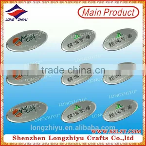 Aluminum Stamping Name Label Car Label China Thermal Label thumbnail-1