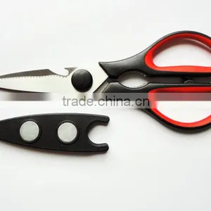 New High Quality Kitchen Shears - Razor Sharp Durable Multi-Purpose Kitchen Scissors With Large Soft Grip Handles thumbnail-3